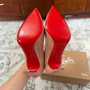 Christian Louboutin pigalle follies 100 patent leather